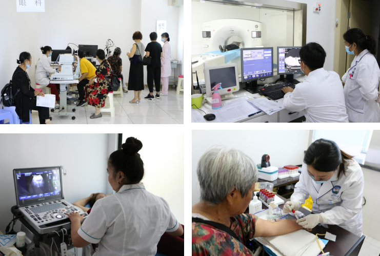 真情关爱老年人、免费体检暖人心